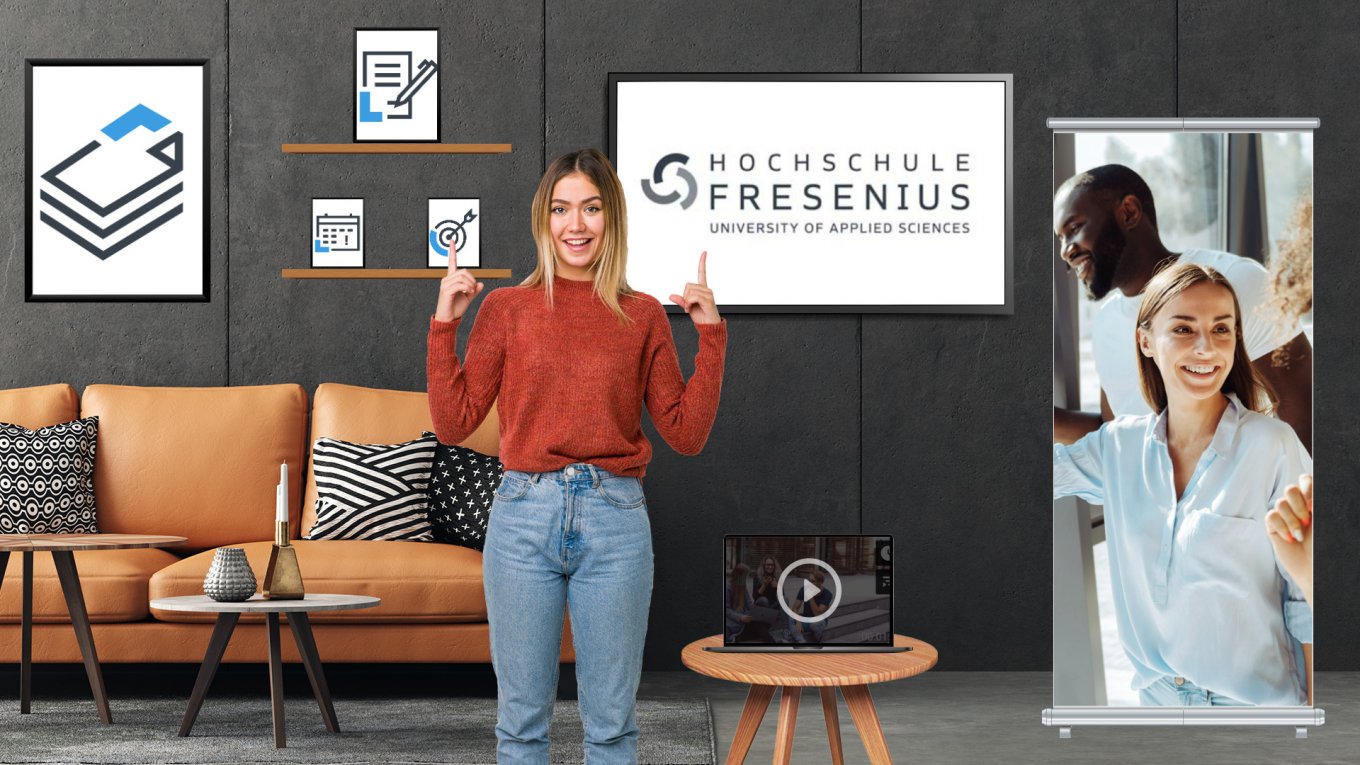 Hochschule Fresenius - virtueller Stand